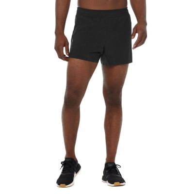 Bermudas Alo Yoga 5" Adapt Correr Hombre Negros | MX-68MJTQ