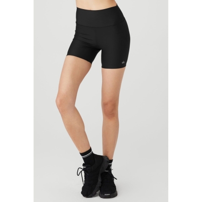 Bermudas Alo Yoga 5" Airlift Energy Mujer Negros | MX-84VUBQ