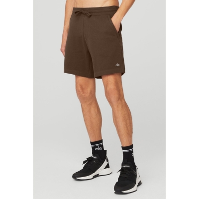 Bermudas Alo Yoga Chill Hombre Cafes | MX-02JNQZ