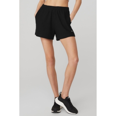 Bermudas Alo Yoga Muse Mujer Negros | MX-17TZSC