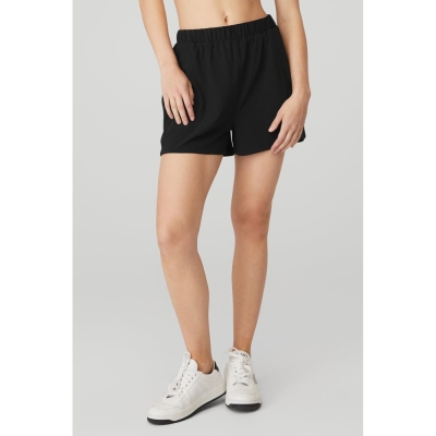 Bermudas Alo Yoga Ready Set Mujer Negros | MX-13JEVN