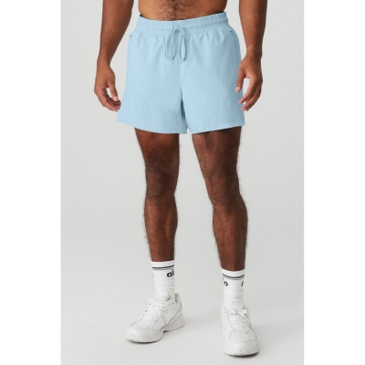 Bermudas Alo Yoga Ripstop 7'' On-Set Hombre Azules | MX-43JHKT