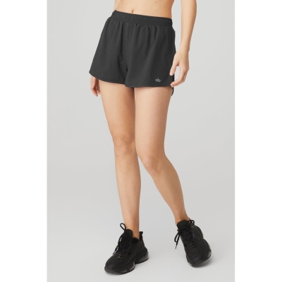 Bermudas Alo Yoga Stride Mujer Grises | MX-67SXGP