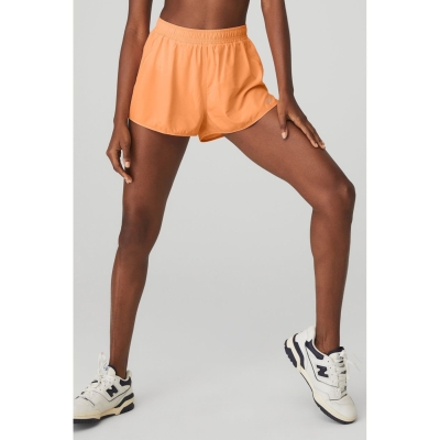 Bermudas Alo Yoga Stride Mujer Naranjas | MX-84BICL