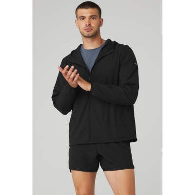 Chaquetas Alo Yoga Cadence Hombre Negros | MX-04IGVO