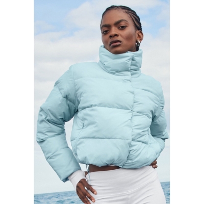 Chaquetas Alo Yoga Gold Rush Puffer Mujer Azules | MX-54SXVH