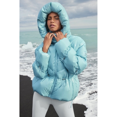 Chaquetas Alo Yoga Stunner Puffer Mujer Azules | MX-48PSFN