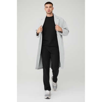 Chaquetas Alo Yoga VIP Blazer Trench Hombre Grises | MX-82TGBJ