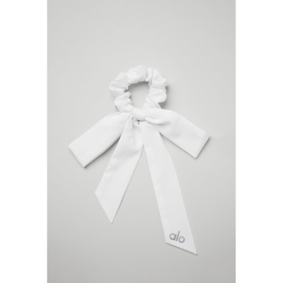 Coletero Alo Yoga Love Knots Tie Mujer Blancos | MX-13TZXI