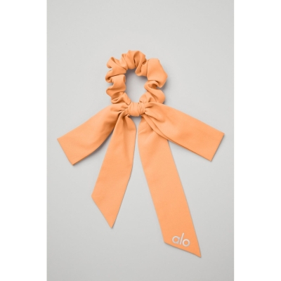 Coletero Alo Yoga Love Knots Tie Mujer Naranjas | MX-57YMLZ