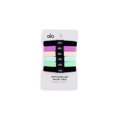 Coletero Alo Yoga Untangled Hair Tie 6-Pack Mujer Multicolor | MX-51FWQB