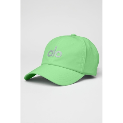 Gorras Alo Yoga Performance Off-Duty Mujer Verdes | MX-37ITCY