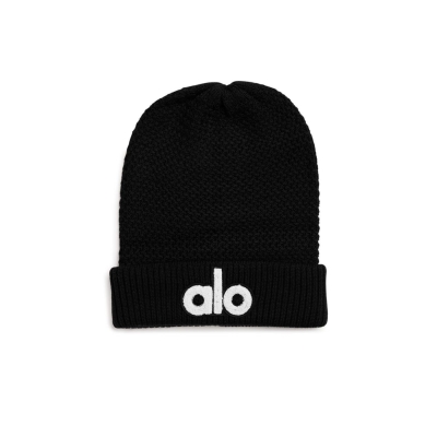 Gorros Alo Yoga Cool Skies Hombre Negros | MX-73UIDC