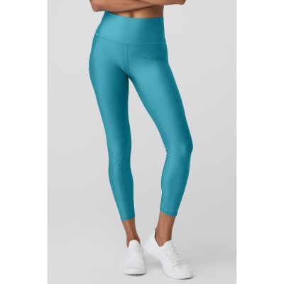 Leggins Alo Yoga 7/8 High-Cintura Airlift Mujer Azules | MX-32IRQT