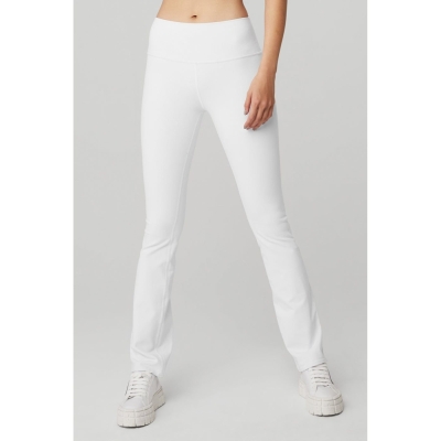 Leggins Alo Yoga Airbrush High-Cintura 7/8 Bootcut Mujer Blancos | MX-29HXRF