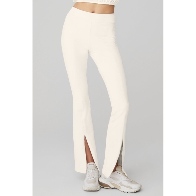 Leggins Alo Yoga Airbrush High-Cintura 7/8 Flutter Mujer Blancos | MX-52DANB