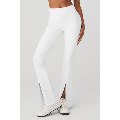 Leggins Alo Yoga Airbrush High-Cintura Flutter Mujer Blancos | MX-52KCTG