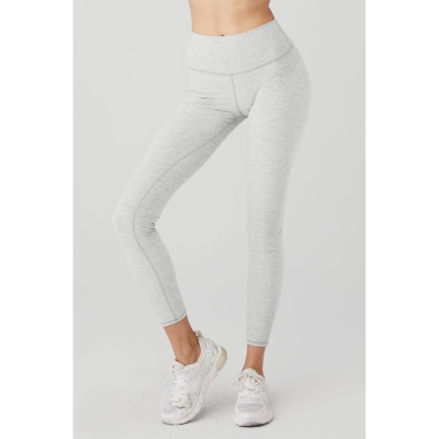 Leggins Alo Yoga Alosoft High-Cintura 7/8 Highlight Mujer Grises | MX-58RDZT