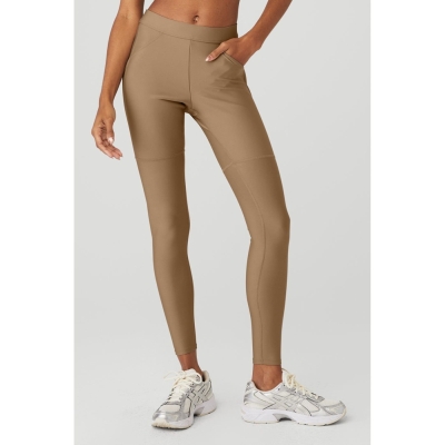 Leggins Alo Yoga High-Cintura 4 Pocket Utility Mujer Marrom | MX-60ALSX