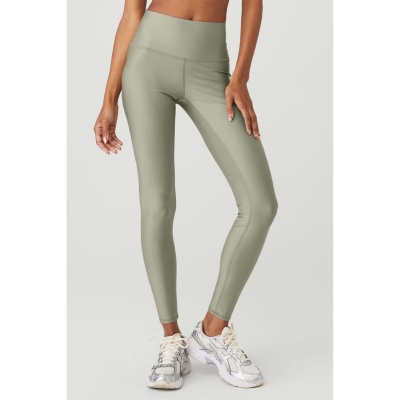 Leggins Alo Yoga High-Cintura Airlift Mujer Grises | MX-49LBGM