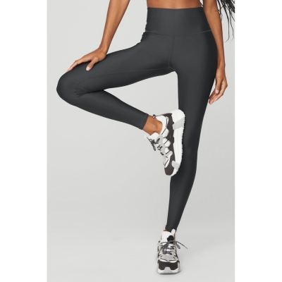 Leggins Alo Yoga High-Cintura Airlift Mujer Grises | MX-58PRMN