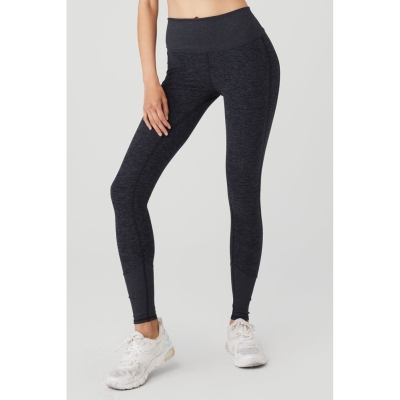 Leggins Alo Yoga High-Cintura Alosoft Lounge Mujer Azul Marino | MX-04LRTP