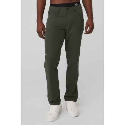 Pantalones Alo Yoga Day and Night Hombre Verdes Oscuro | MX-26EXHC