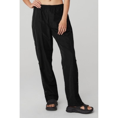 Pantalones Alo Yoga Legend Snap Mujer Negros | MX-71PUQF