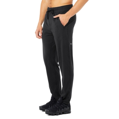 Pantalones Alo Yoga Renew Lounge Hombre Negros | MX-93LNFK