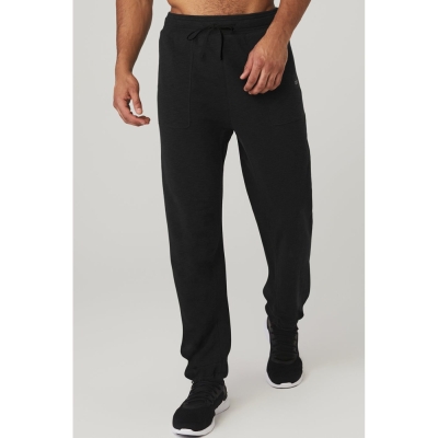 Pantalones Alo Yoga The Qualifier Hombre Negros | MX-12JNGC