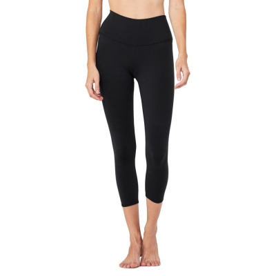 Pantalones Capri Alo Yoga High-Cintura Airbrush Mujer Negros | MX-39RBCU