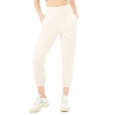 Pantalones Deportivos Alo Yoga 7/8 Easy Mujer Blancos | MX-53PHTI