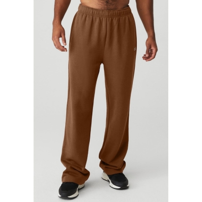 Pantalones Deportivos Alo Yoga Accolade Directo Leg Hombre Marrom | MX-79QPOK