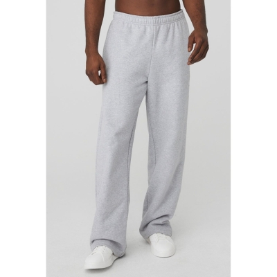 Pantalones Deportivos Alo Yoga Renown Heavy Weight Hombre Grises | MX-36HCOL