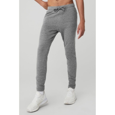 Pantalones Deportivos Alo Yoga The Triumph Hombre Grises | MX-89ZAMS