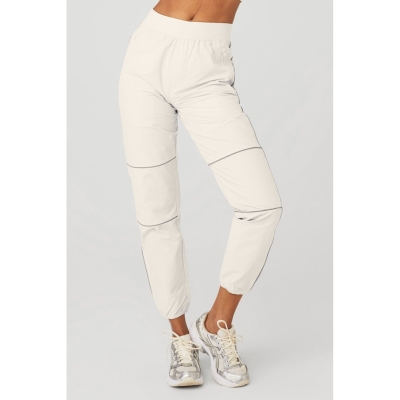 Pantalones Deportivos Alo Yoga Torrent Pista Mujer Beige | MX-52DGNY