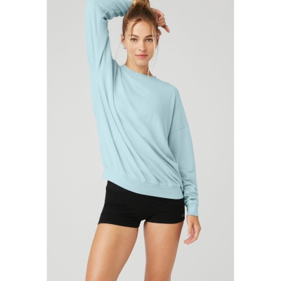 Pullover Alo Yoga Soho Mujer Azules | MX-71KAQF