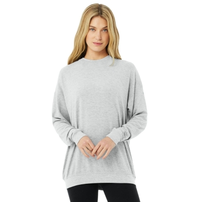 Pullover Alo Yoga Soho Mujer Grises | MX-89BVJS