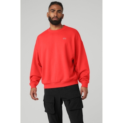 Ropa De Abrigo Alo Yoga Accolade Crew Neck Hombre Rojos | MX-35QSCP