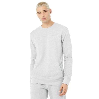 Ropa De Abrigo Alo Yoga Base Sweatshirt Hombre Grises | MX-18TAIH