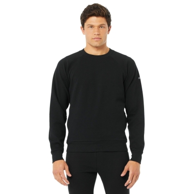 Ropa De Abrigo Alo Yoga Impel Sweatshirt Hombre Negros | MX-69PNFJ