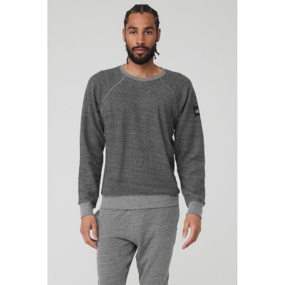 Ropa De Abrigo Alo Yoga Triumph Crew Neck Sweatshirt Hombre Grises | MX-75FPAB