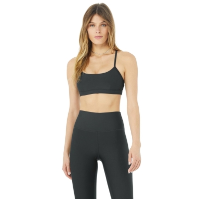 Sujetadores Alo Yoga Airlift Intrigue Mujer Grises | MX-85DRVG