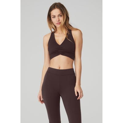 Sujetadores Alo Yoga Wild Thing Mujer Morados Grises | MX-72MVDK