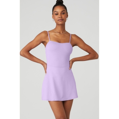 Vestido Alo Yoga Alosoft Courtside Tenis Mujer Morados | MX-60OCNQ