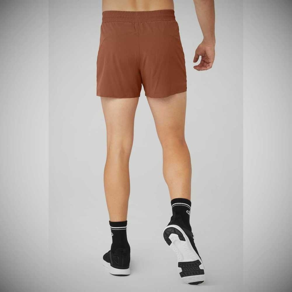 Bermudas Alo Yoga 5'' Adapt Correr Hombre Rust | MX-18UHLW