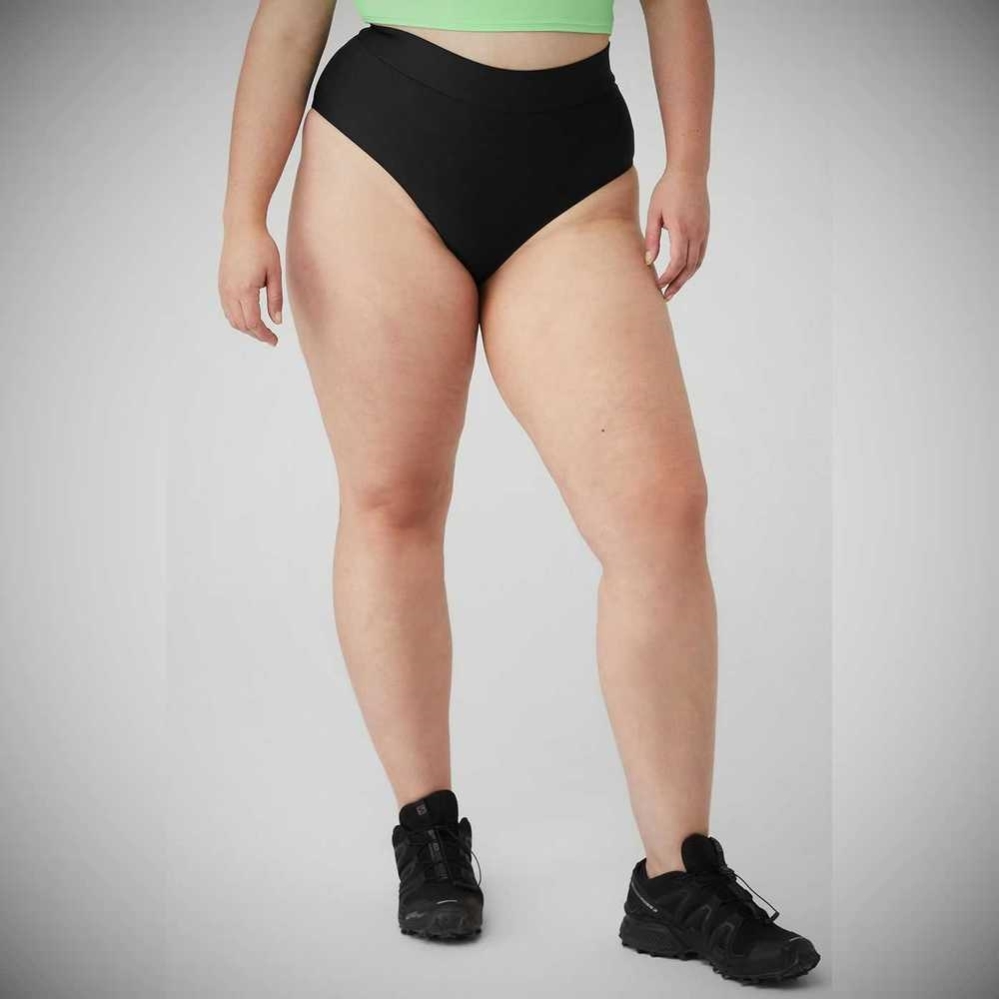 Bermudas Alo Yoga Airlift Record-Breaker Boy Mujer Negros | MX-46CDKF