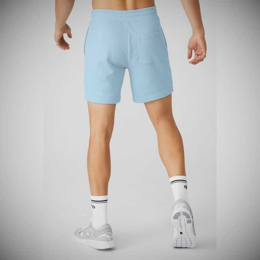 Bermudas Alo Yoga Chill Hombre Azules | MX-87QGLK