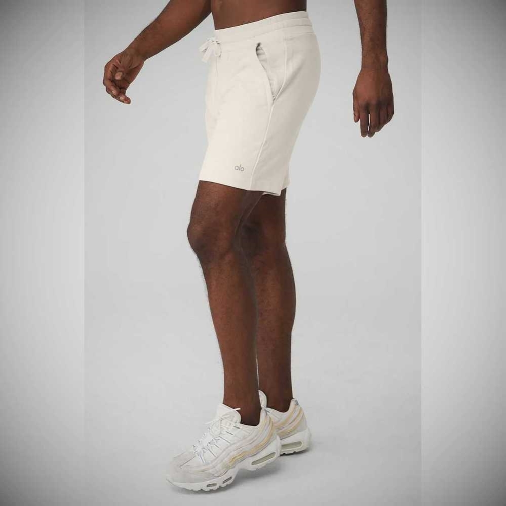 Bermudas Alo Yoga Chill Hombre Beige | MX-50PYQU