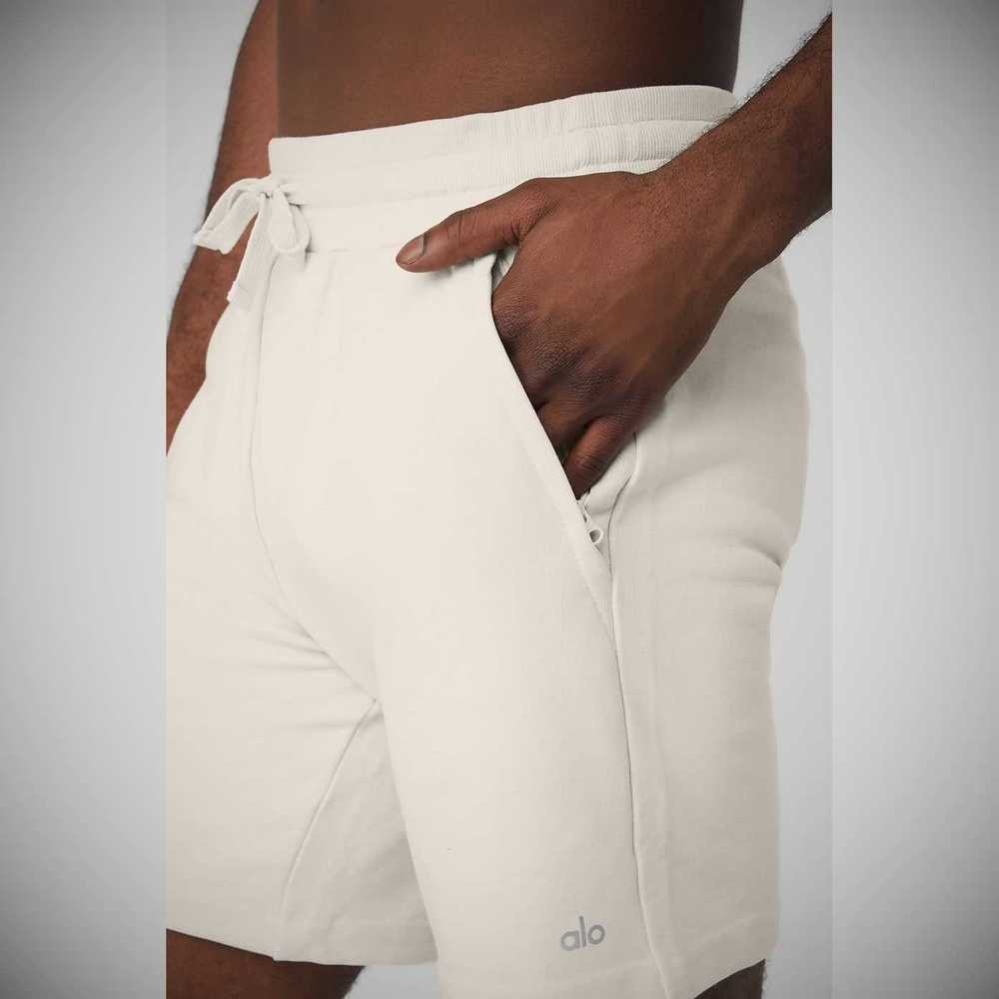 Bermudas Alo Yoga Chill Hombre Beige | MX-50PYQU